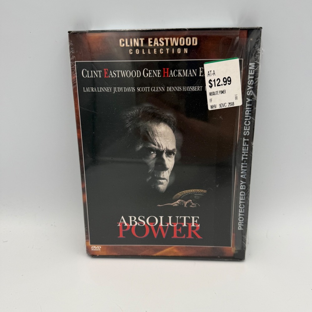 Absolute Power DVD Clint Eastwood Collection Gene Hackman Ed Harris New Sealed